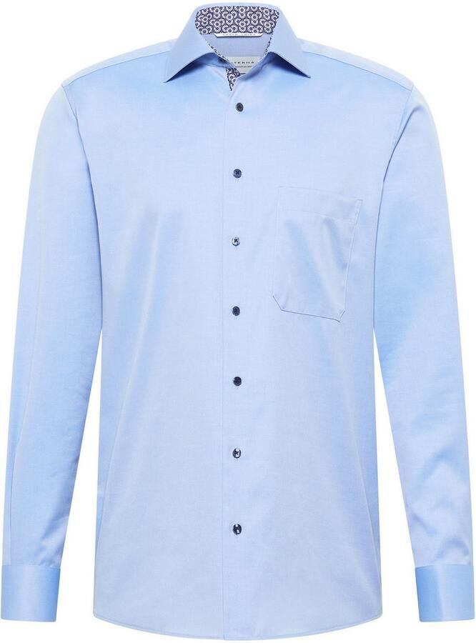 Eterna Overhemd met lange mouwen Comfort fit NON IRON (strijkvrij)