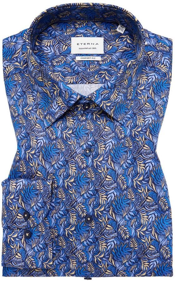 Eterna Overhemd met lange mouwen Comfort fit NON IRON (strijkvrij) - Foto 5