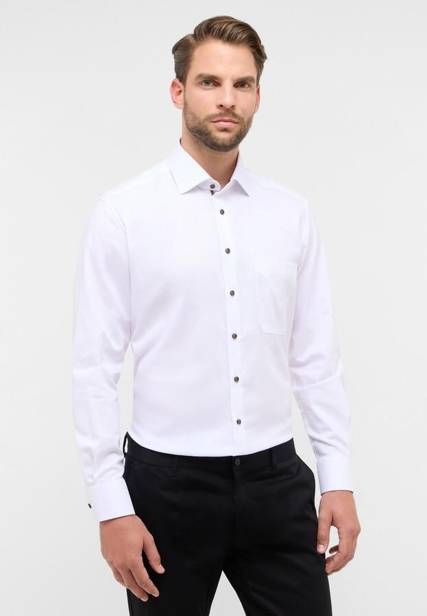 Eterna Overhemd met lange mouwen Comfort fit NON IRON (strijkvrij) - Foto 6