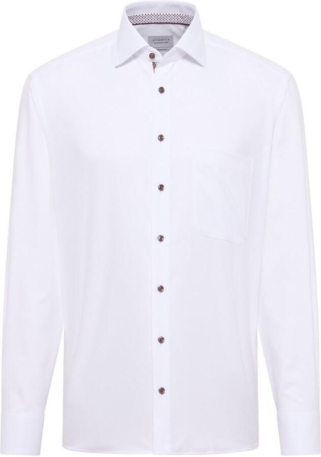 Eterna Overhemd met lange mouwen Comfort fit NON IRON (strijkvrij)