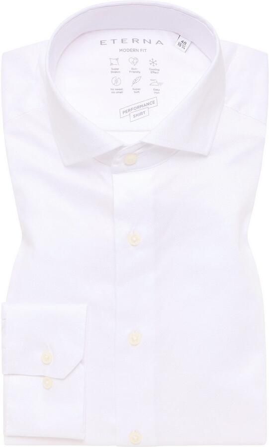 Eterna Overhemd met lange mouwen MODERN FIT EASY IRON (gemakkelijk te strijken) - Foto 5