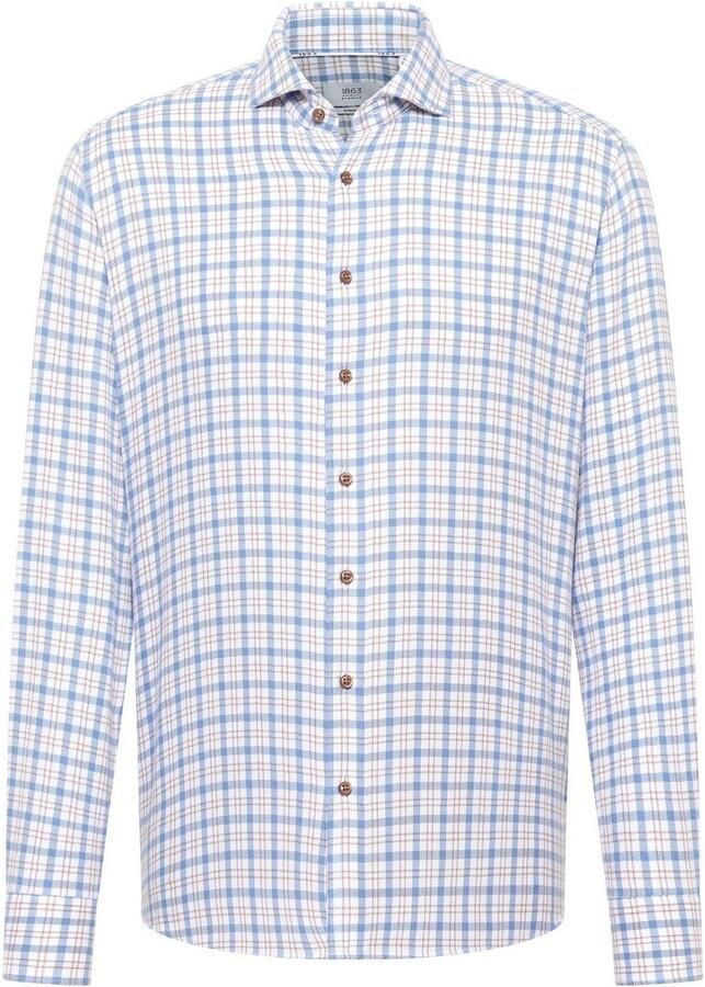Eterna Overhemd met lange mouwen MODERN FIT EASY IRON (gemakkelijk te strijken)