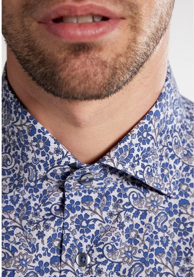 Eterna Overhemd met lange mouwen MODERN FIT EASY IRON (gemakkelijk te strijken) - Foto 3