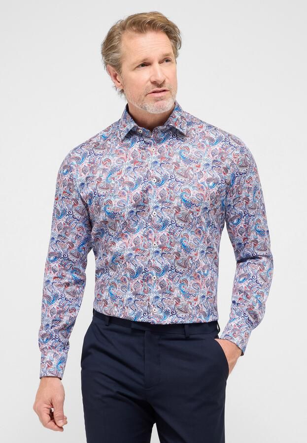 Eterna Overhemd met lange mouwen MODERN FIT EASY IRON (gemakkelijk te strijken) - Foto 6