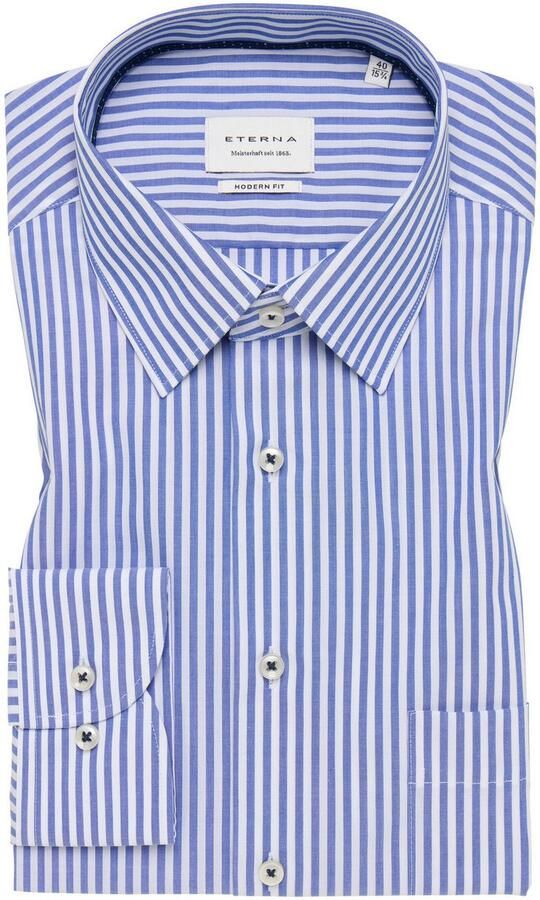 Eterna Overhemd met lange mouwen MODERN FIT - Foto 5