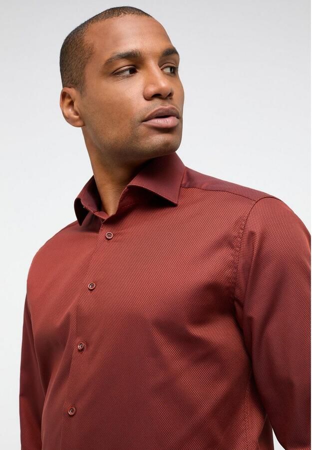 Eterna Regular fit zakelijk overhemd van katoen - Foto 3