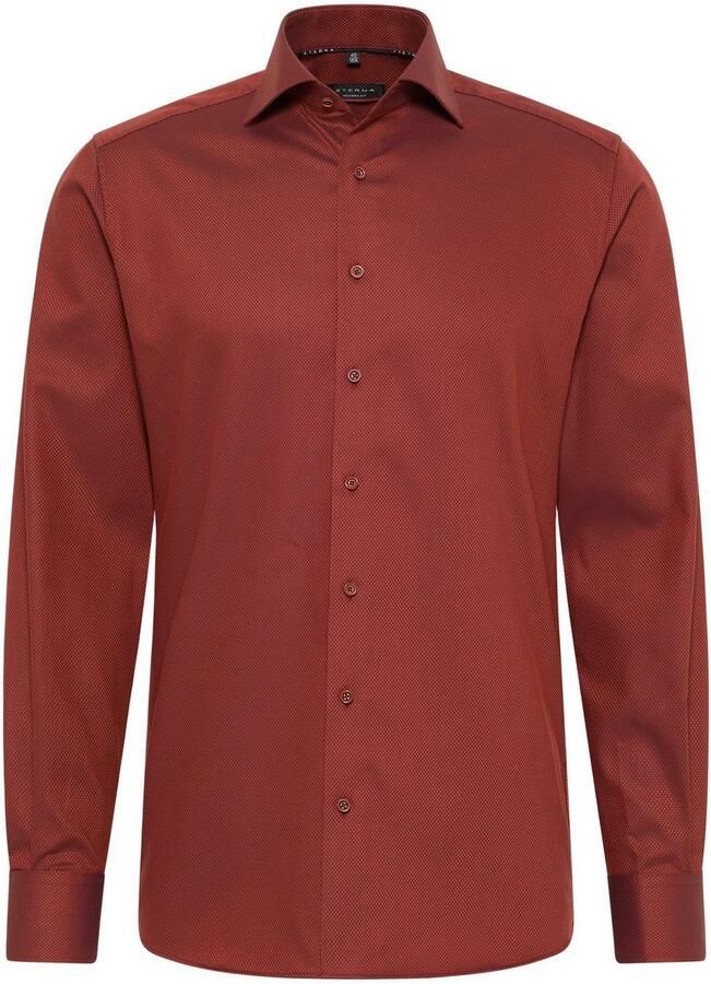 Eterna Regular fit zakelijk overhemd van katoen