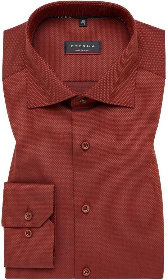 Eterna Regular fit zakelijk overhemd van katoen - Foto 5