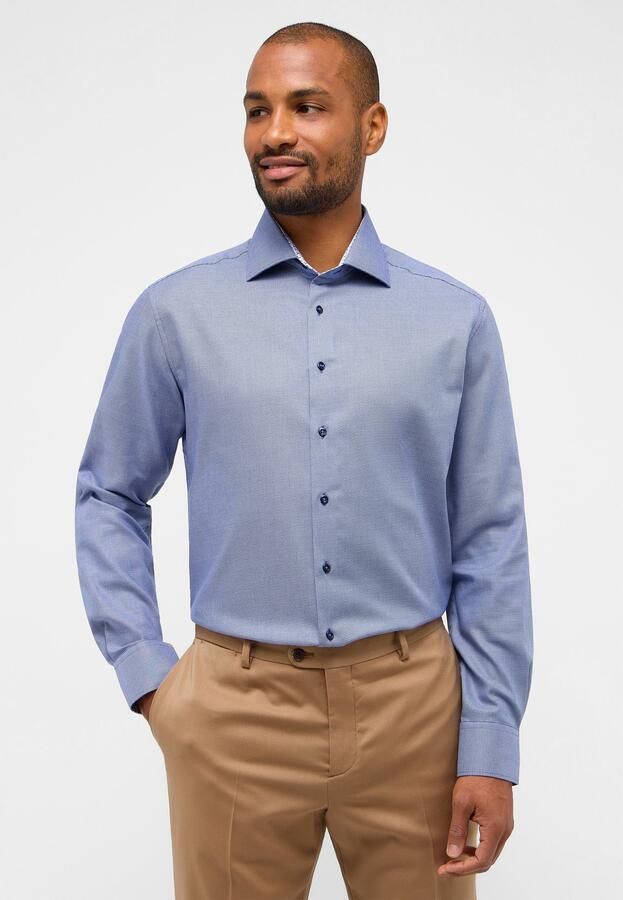 Eterna Modern fit zakelijk overhemd met kentkraag - Foto 6