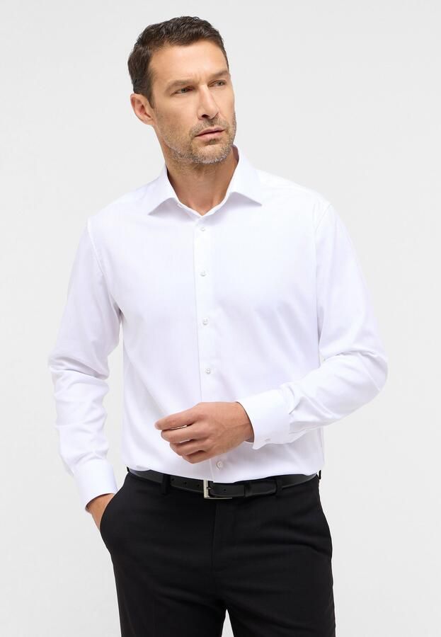 Eterna Overhemd met lange mouwen MODERN FIT NON IRON (strijkvrij) - Foto 6