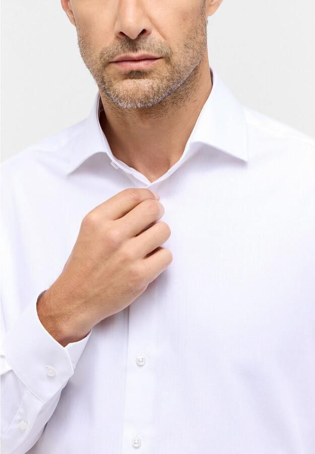 Eterna Overhemd met lange mouwen MODERN FIT NON IRON (strijkvrij) - Foto 2