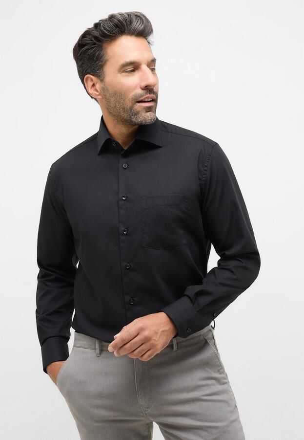 Eterna Overhemd met lange mouwen MODERN FIT NON IRON (strijkvrij) - Foto 6