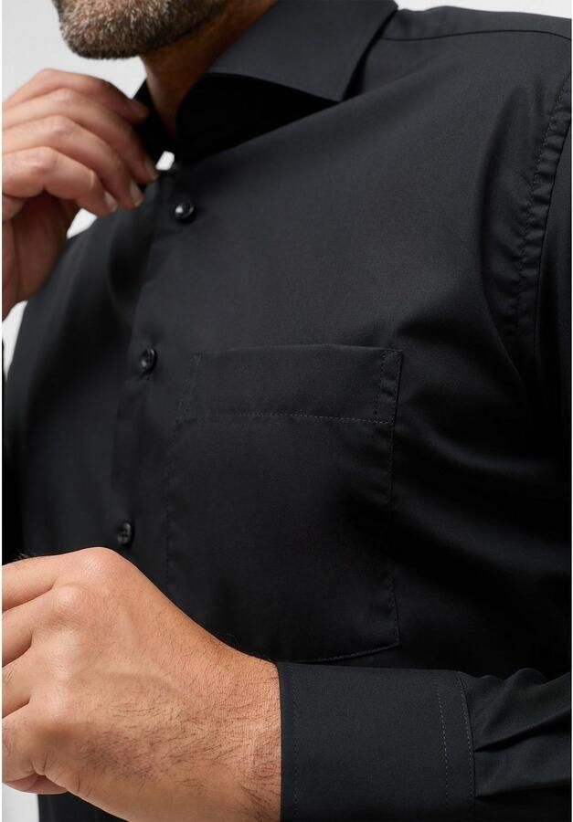 Eterna Overhemd met lange mouwen MODERN FIT NON IRON (strijkvrij) - Foto 3