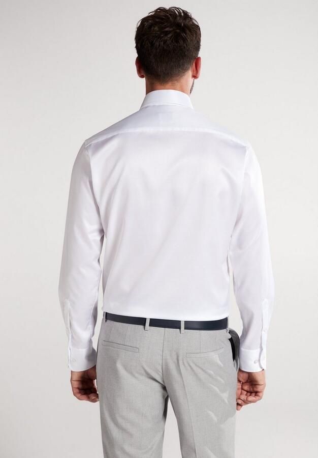 Eterna Modern fit zakelijk overhemd met kentkraag en sportmanchetten - Foto 3