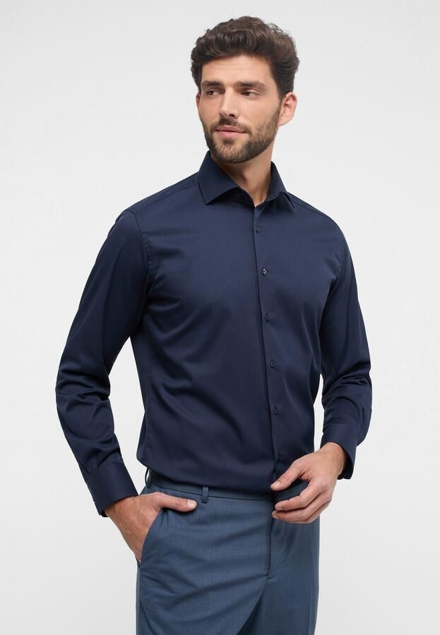 Eterna Overhemd met lange mouwen MODERN FIT NON IRON (strijkvrij) - Foto 6