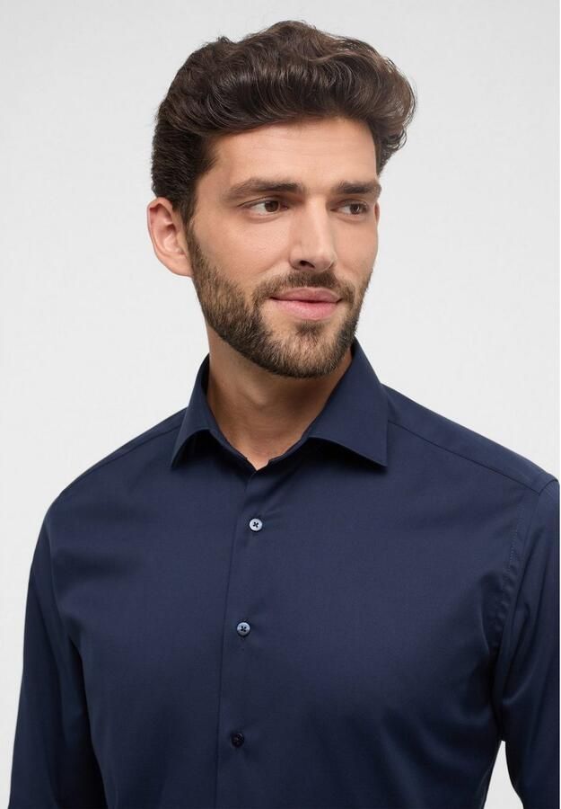 Eterna Overhemd met lange mouwen MODERN FIT NON IRON (strijkvrij) - Foto 3
