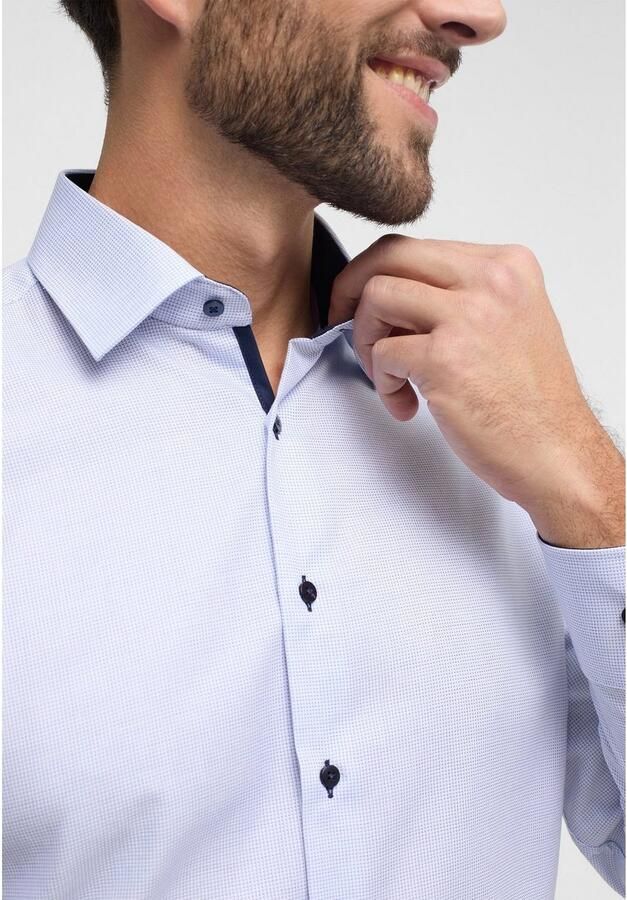 Eterna Overhemd met lange mouwen MODERN FIT NON IRON (strijkvrij) - Foto 2