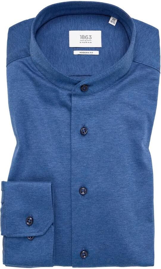 Eterna Overhemd met lange mouwen MODERN FIT NON IRON (strijkvrij) - Foto 5