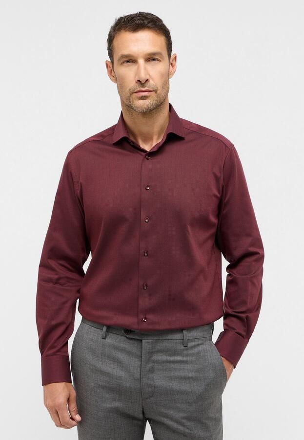 Eterna Overhemd met lange mouwen MODERN FIT NON IRON (strijkvrij) - Foto 6