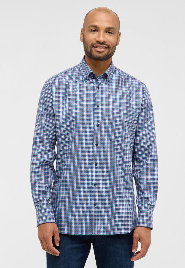 Eterna Overhemd met lange mouwen MODERN FIT NON IRON (strijkvrij) - Foto 6