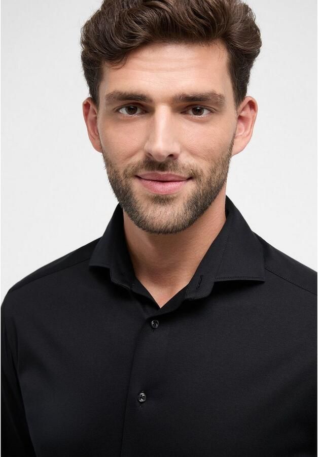 Eterna Overhemd met lange mouwen MODERN FIT NON IRON (strijkvrij) - Foto 2