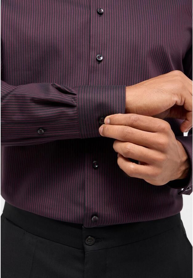 Eterna Overhemd met lange mouwen MODERN FIT NON IRON (strijkvrij) - Foto 3