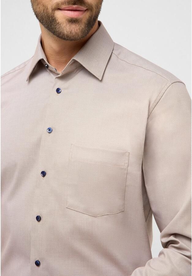 Eterna Overhemd met lange mouwen MODERN FIT NON IRON (strijkvrij) - Foto 2