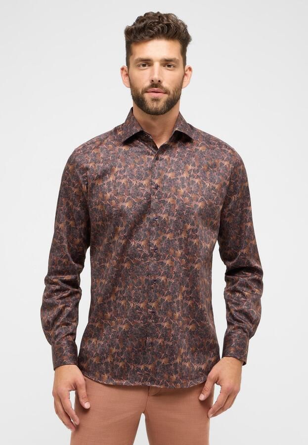 Eterna Overhemd met lange mouwen MODERN FIT NON IRON (strijkvrij) - Foto 6