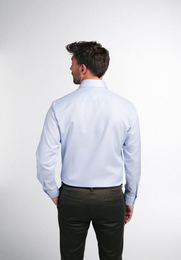 Eterna Overhemd met lange mouwen MODERN FIT NON IRON (strijkvrij) - Foto 4