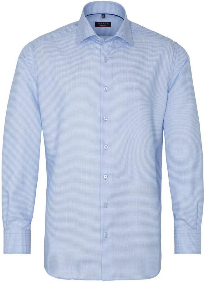 Eterna Overhemd met lange mouwen MODERN FIT NON IRON (strijkvrij)