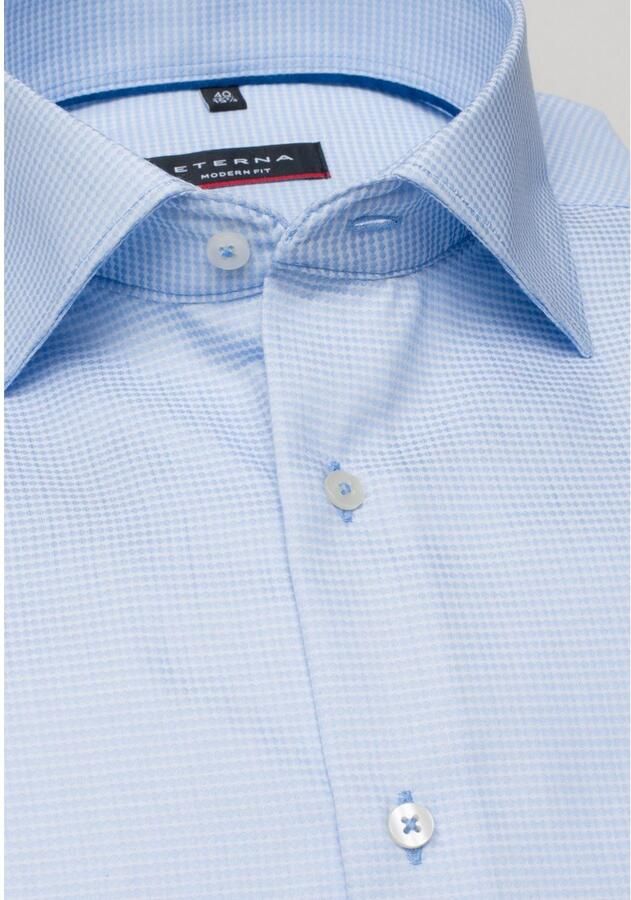 Eterna Overhemd met lange mouwen MODERN FIT NON IRON (strijkvrij) - Foto 2