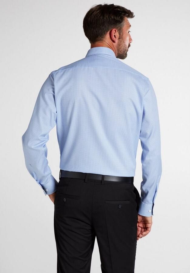 Eterna Overhemd met lange mouwen MODERN FIT NON IRON (strijkvrij) - Foto 4