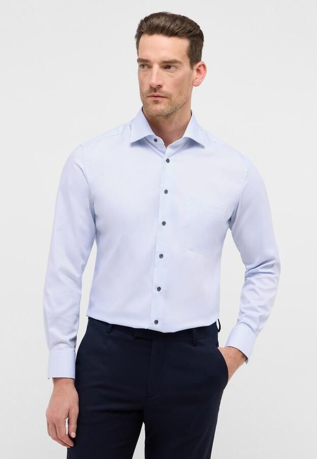 Eterna Overhemd met lange mouwen MODERN FIT NON IRON (strijkvrij) - Foto 6
