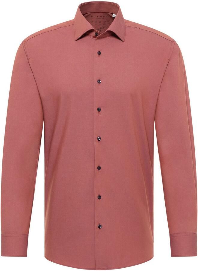 Eterna Overhemd met lange mouwen MODERN FIT NON IRON (strijkvrij)