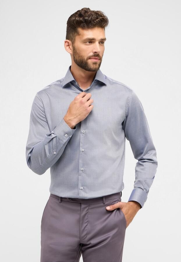 Eterna Overhemd met lange mouwen MODERN FIT NON IRON (strijkvrij) - Foto 6