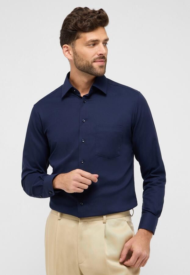 Eterna Overhemd met lange mouwen MODERN FIT NON IRON (strijkvrij) - Foto 6