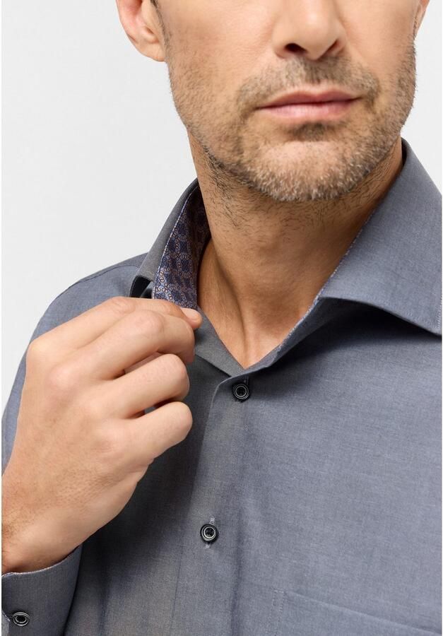 Eterna Overhemd met lange mouwen MODERN FIT NON IRON (strijkvrij) - Foto 2