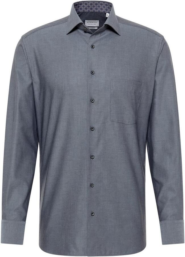 Eterna Overhemd met lange mouwen MODERN FIT NON IRON (strijkvrij)