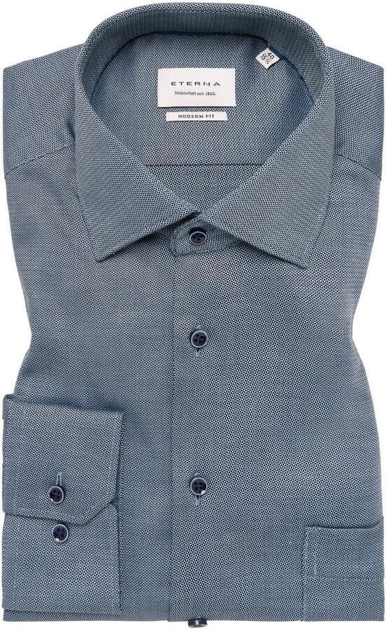 Eterna Overhemd met lange mouwen MODERN FIT NON IRON (strijkvrij) - Foto 5