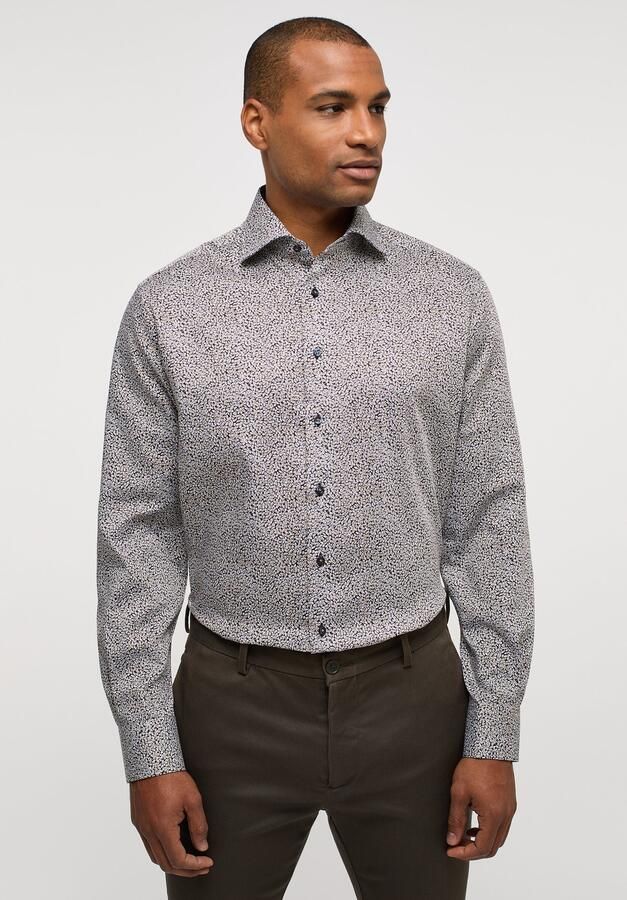 Eterna Overhemd met lange mouwen MODERN FIT NON IRON (strijkvrij) - Foto 6