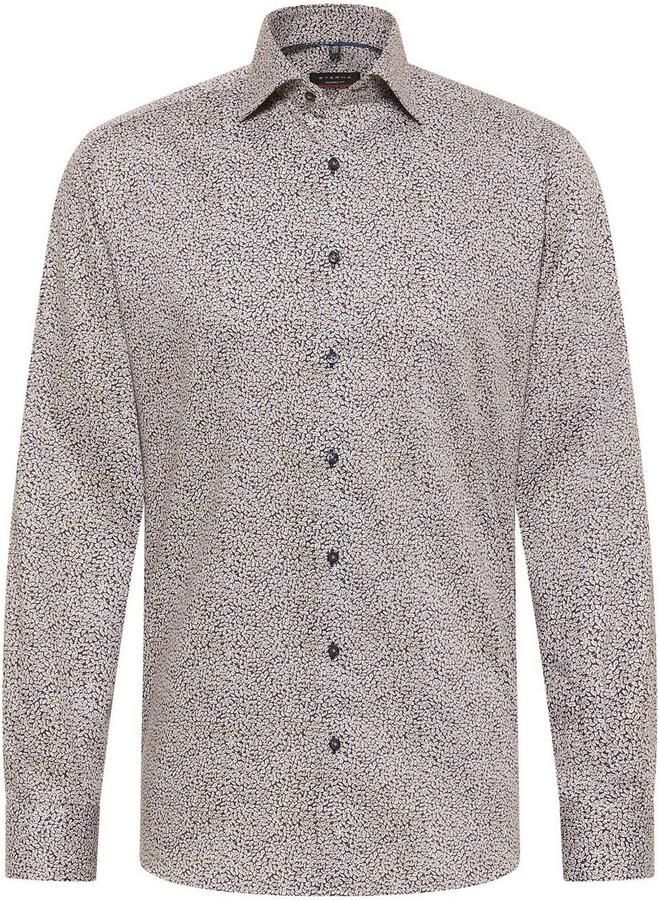 Eterna Overhemd met lange mouwen MODERN FIT NON IRON (strijkvrij)
