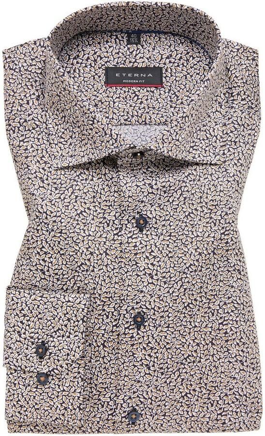 Eterna Overhemd met lange mouwen MODERN FIT NON IRON (strijkvrij) - Foto 5