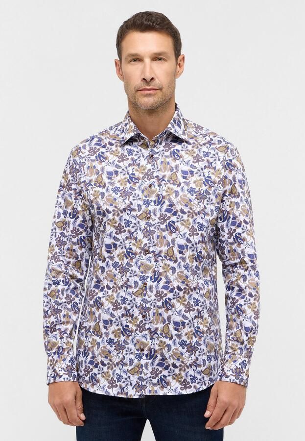 Eterna Overhemd met lange mouwen MODERN FIT NON IRON (strijkvrij) - Foto 6