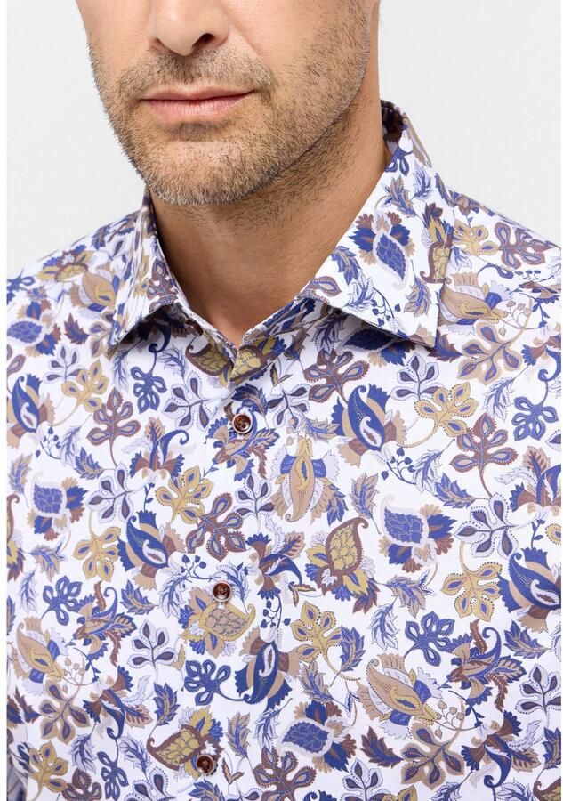 Eterna Overhemd met lange mouwen MODERN FIT NON IRON (strijkvrij) - Foto 2