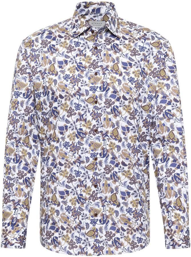 Eterna Overhemd met lange mouwen MODERN FIT NON IRON (strijkvrij)