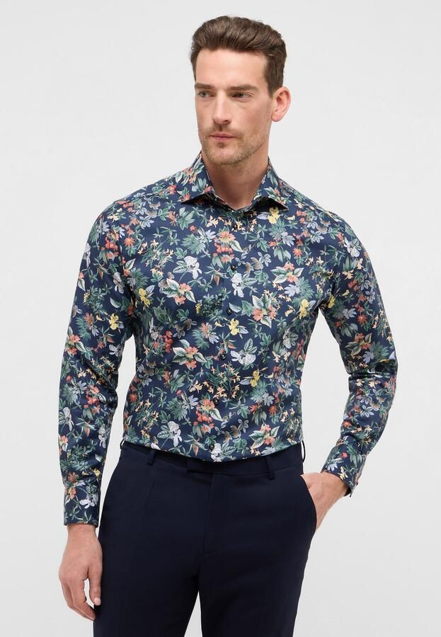 Eterna Overhemd met lange mouwen MODERN FIT NON IRON (strijkvrij) - Foto 6