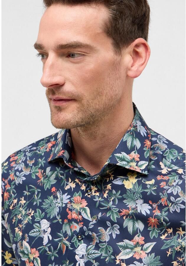 Eterna Overhemd met lange mouwen MODERN FIT NON IRON (strijkvrij) - Foto 3