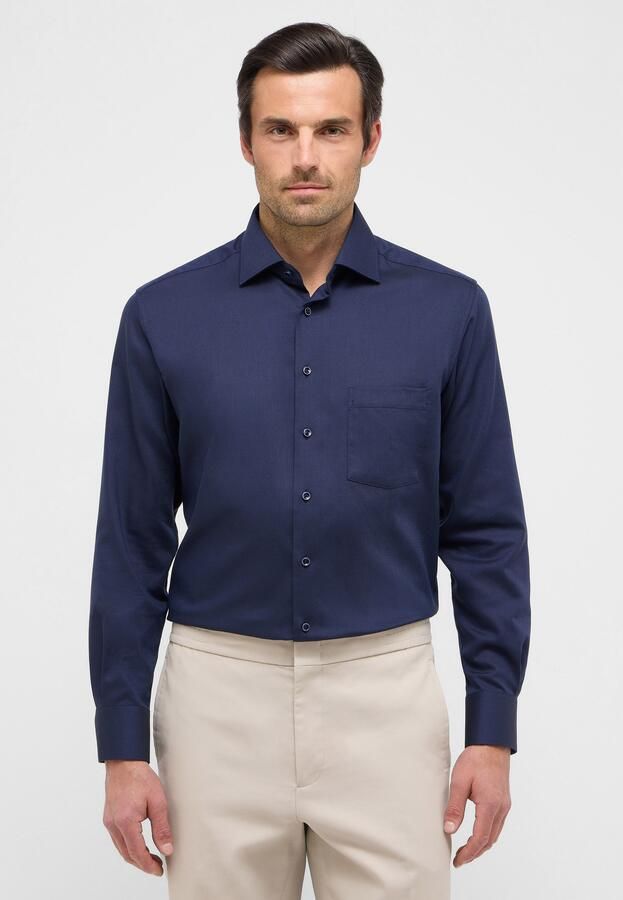 Eterna Overhemd met lange mouwen MODERN FIT NON IRON (strijkvrij) - Foto 6