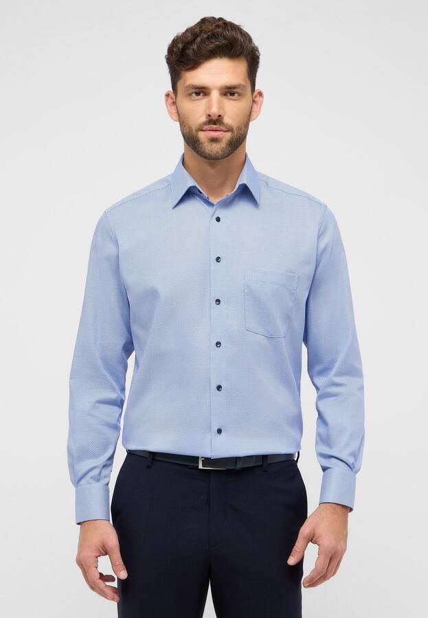 Eterna Overhemd met lange mouwen MODERN FIT NON IRON (strijkvrij) - Foto 6