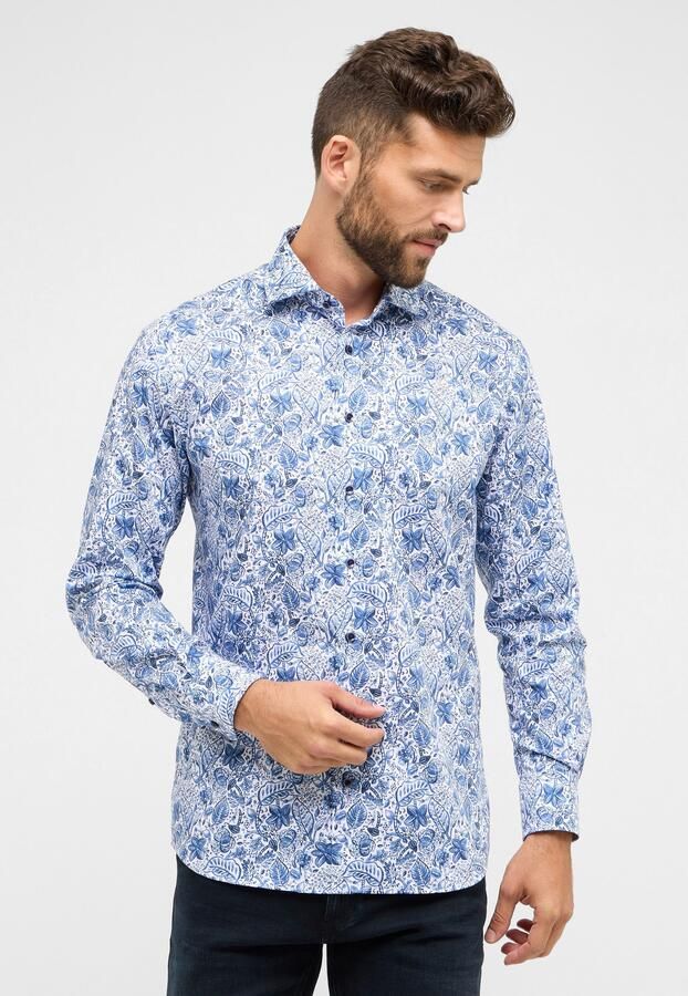 Eterna Overhemd met lange mouwen MODERN FIT NON IRON (strijkvrij) - Foto 6